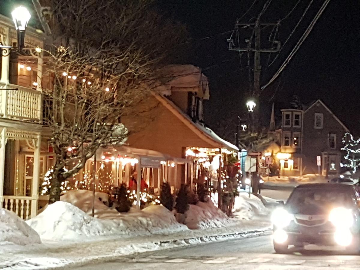 Gite De L'Artiste Perron Saint-Sauveur-des-Monts Exterior foto